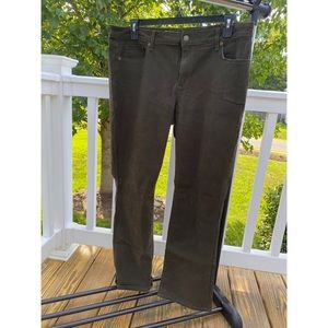 Sonoma olive green bootcut faux suede pants!